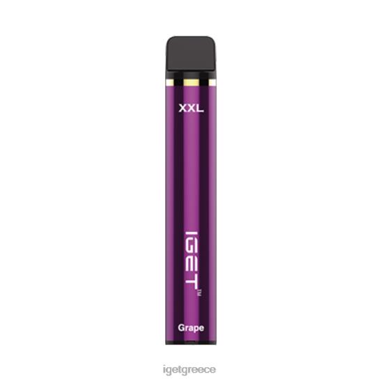 IGET vapes online cheap xxl 1800 ρουφηξιές χωρίς νικοτίνη LDRXX366 πλούσιος πάγος
