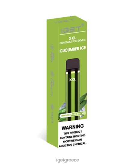 IGET vapes online cheap xxl LDRXX53 πάγος αγγουριού