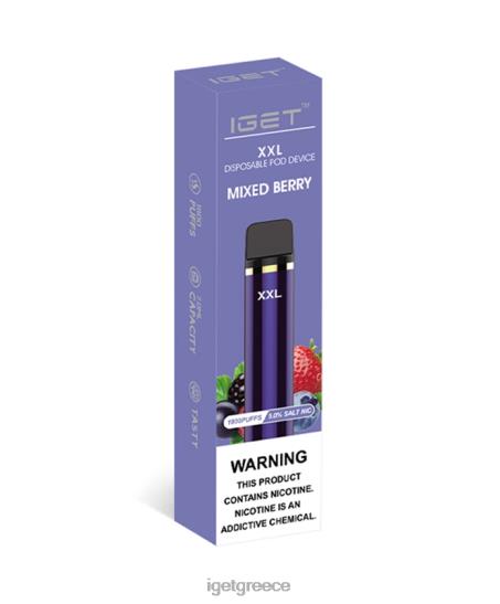 IGET vape xxl LDRXX65 ανάμεικτο μούρο