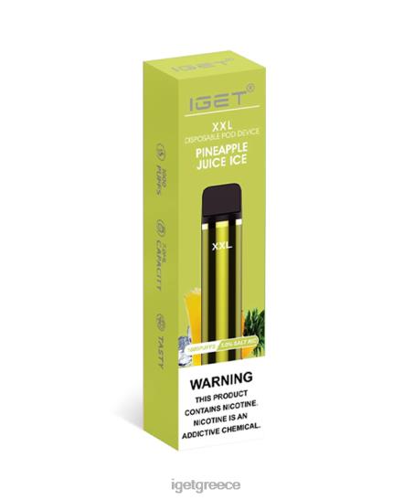 IGET vapes online cheap xxl LDRXX71 πάγος από χυμό ανανά