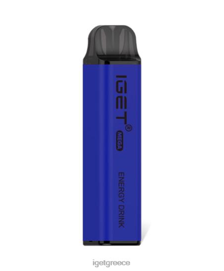 IGET vape mega LDRXX128 ενεργειακό ποτό