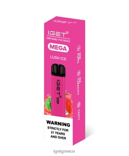 IGET vape flavours mega LDRXX132 πλούσιος πάγος