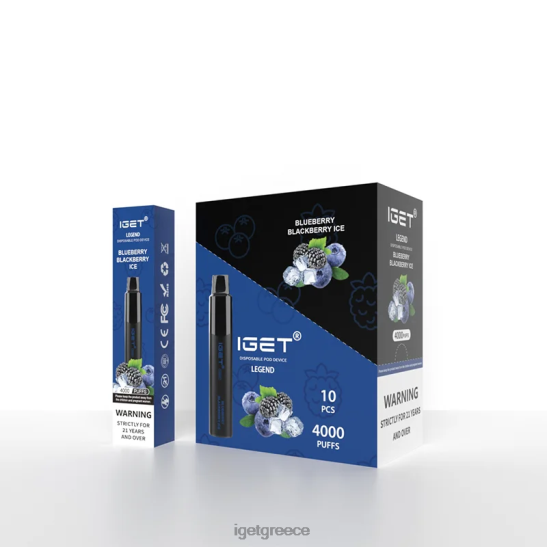 IGET online legend 4000 ρουφηξιές LDRXX325 βατόμουρο πάγος βατόμουρου