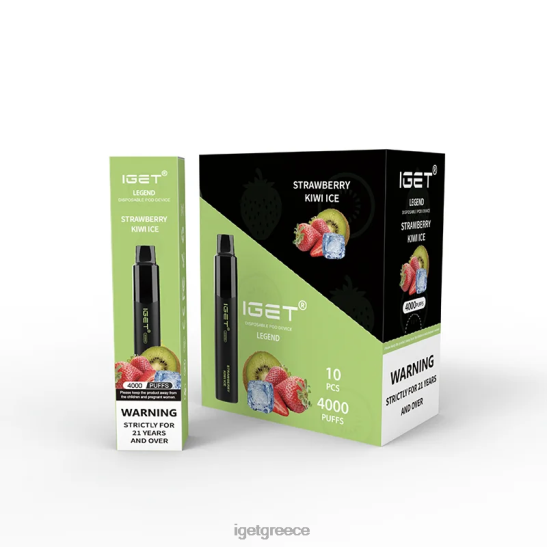 IGET vapes online cheap legend 4000 ρουφηξιές LDRXX337 πάγος ακτινίδιο φράουλα