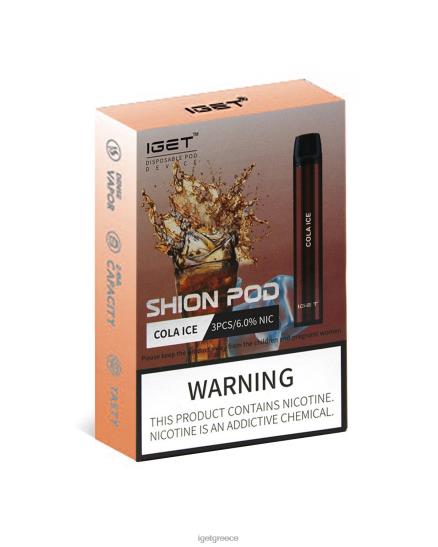 IGET vape shion LDRXX10 πάγος κόλα